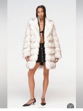 Steven Misel Zara Limited Edition Faux Fur Coat